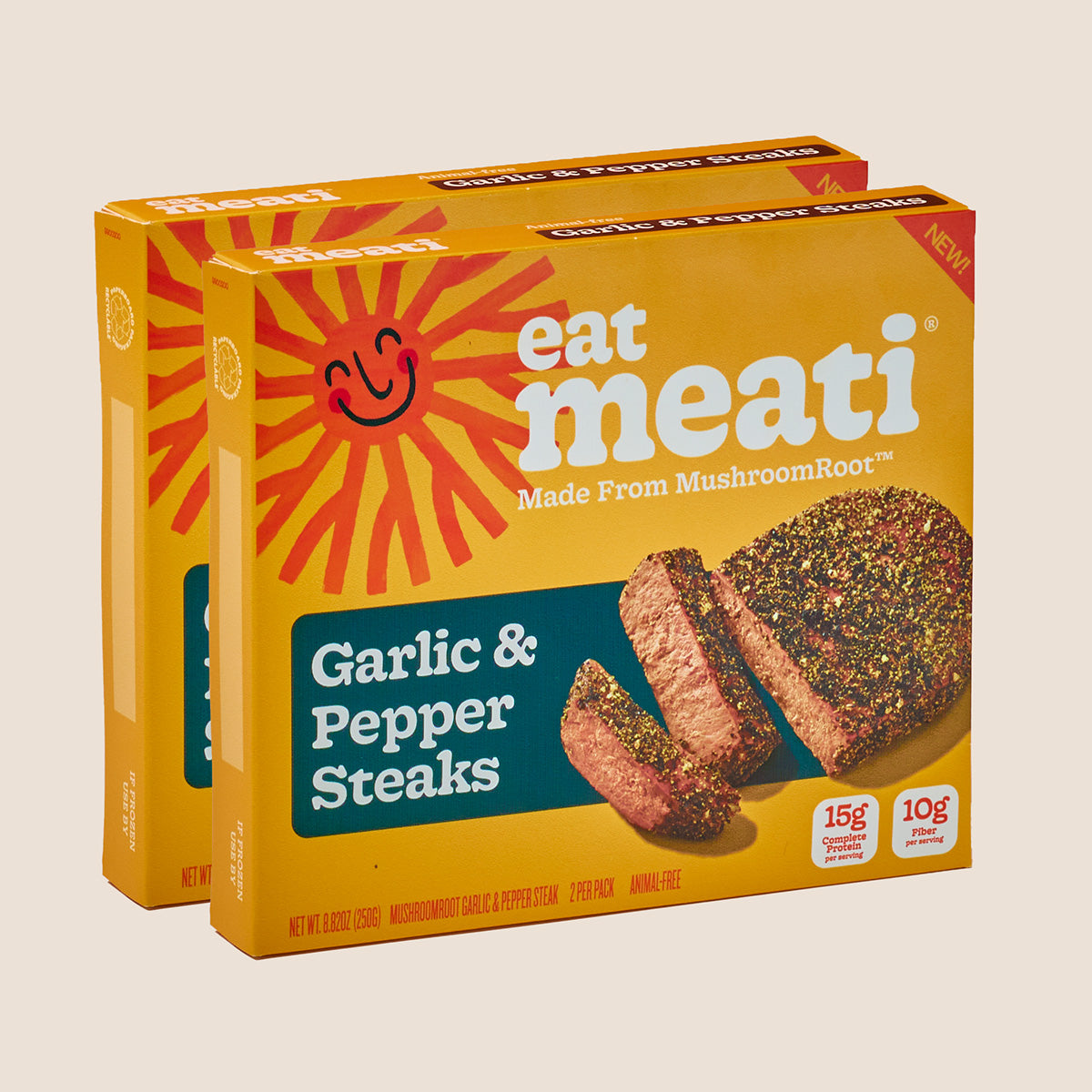 Garlic & Pepper Steaks – Meati Foods